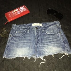 ✨Abercrombie💙 & Fitch Jean skirt✨